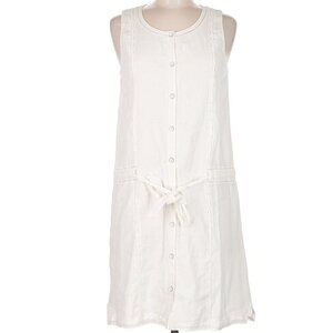 Rag & Bone White Linen Dress